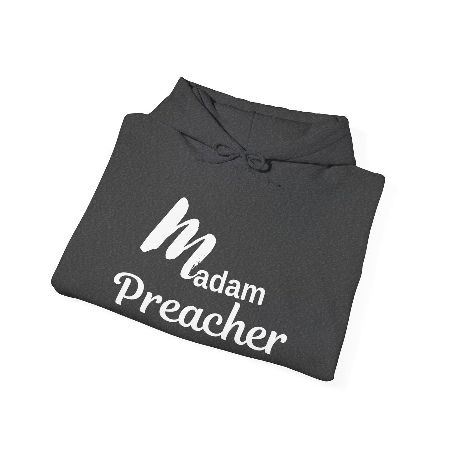 Madam Preacher Hoodie with white Letters Sweatshirt