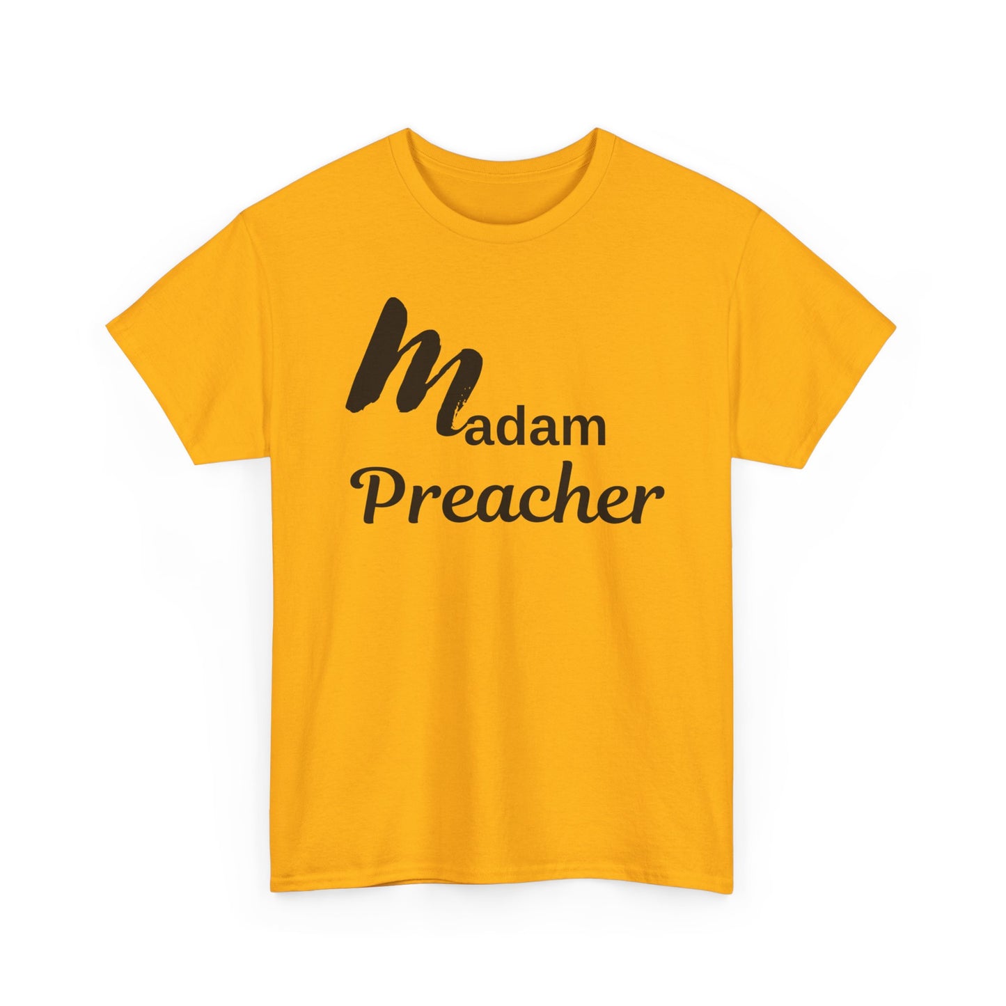 Madam Preacher Tee - with Black Letters