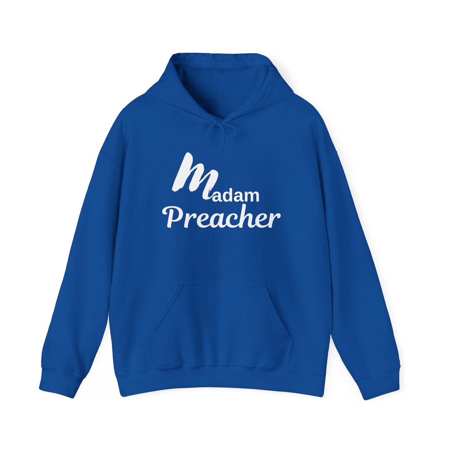Madam Preacher Hoodie with white Letters Sweatshirt