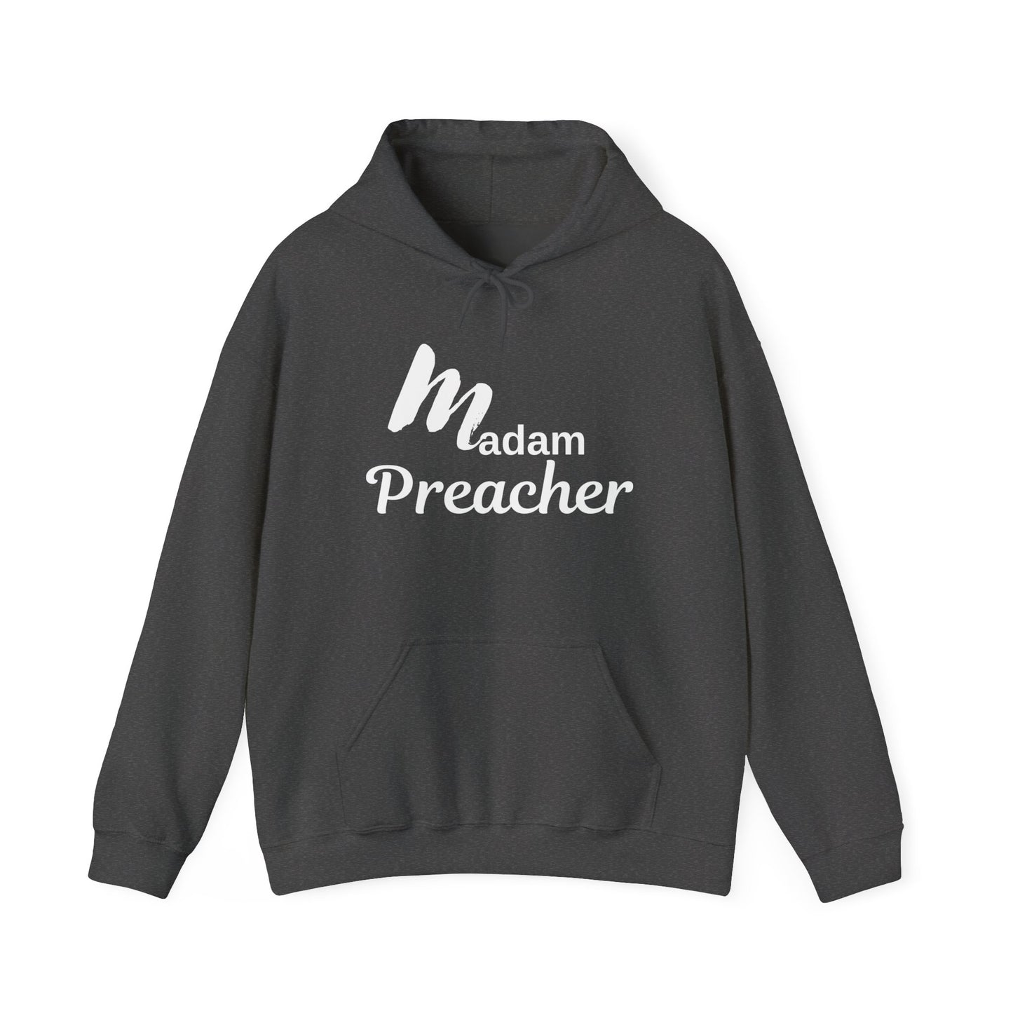 Madam Preacher Hoodie with white Letters Sweatshirt