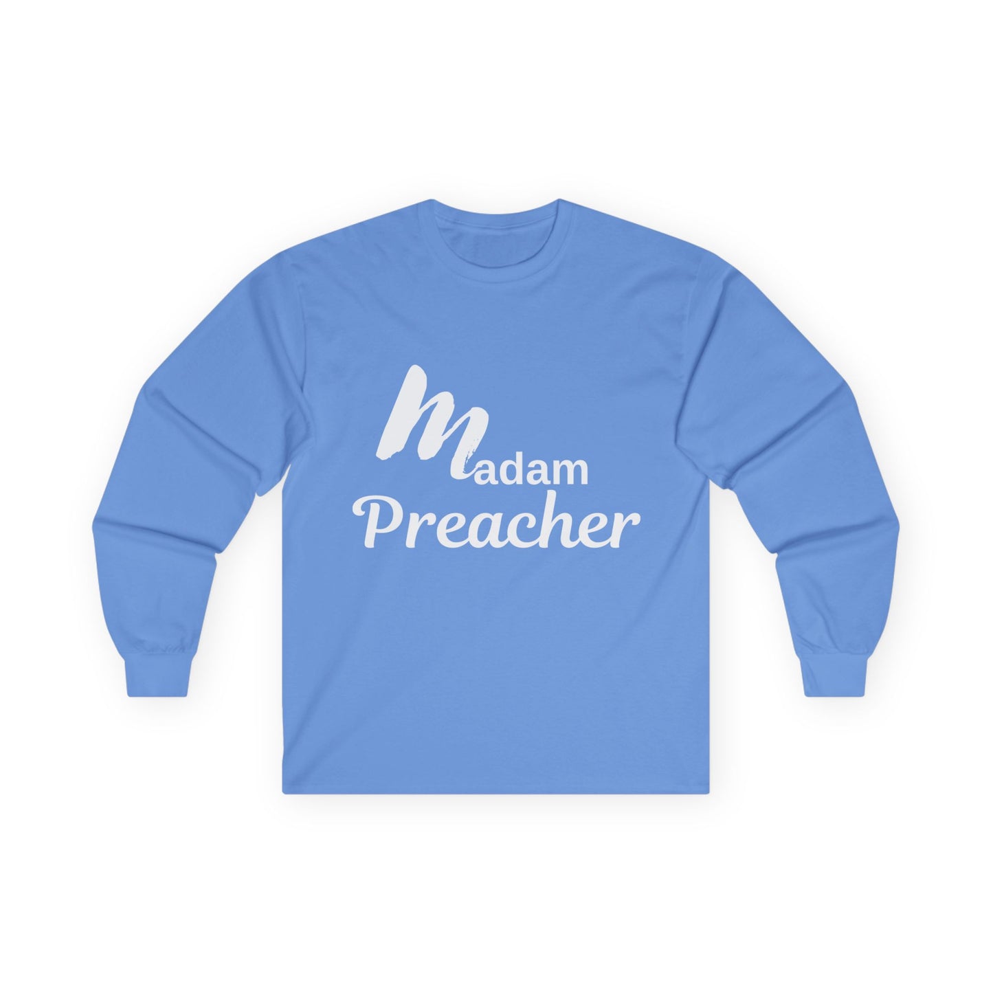 Madam Preacher Unisex Long Sleeve Tee - Faith & Inspiration Apparel