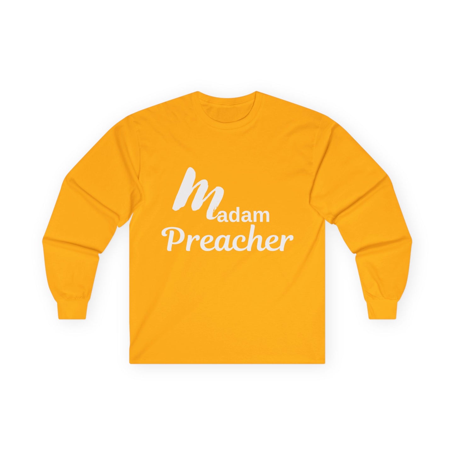 Madam Preacher Unisex Long Sleeve Tee - Faith & Inspiration Apparel