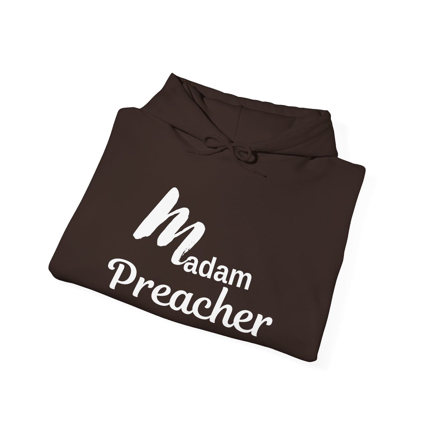 Madam Preacher Hoodie with white Letters Sweatshirt