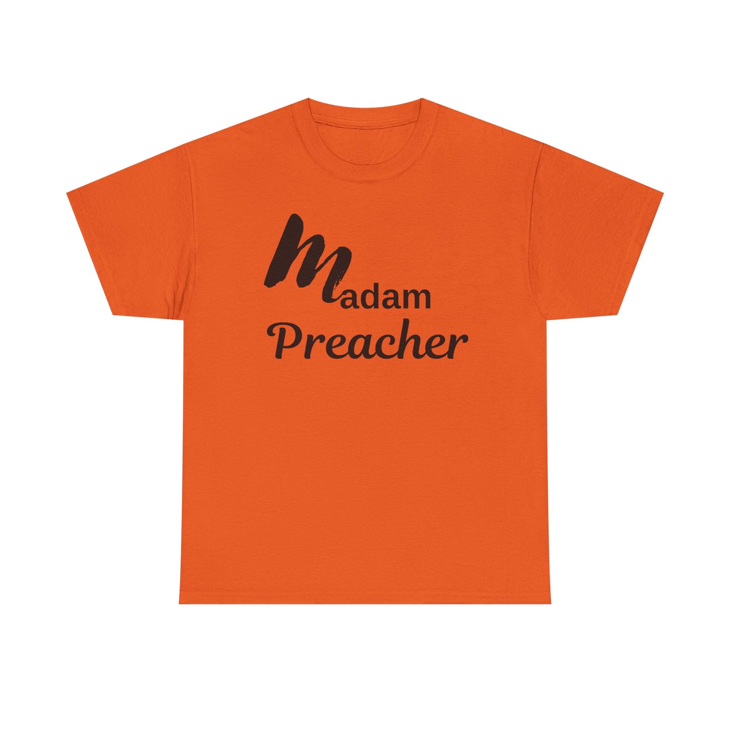 Madam Preacher Tee - with Black Letters