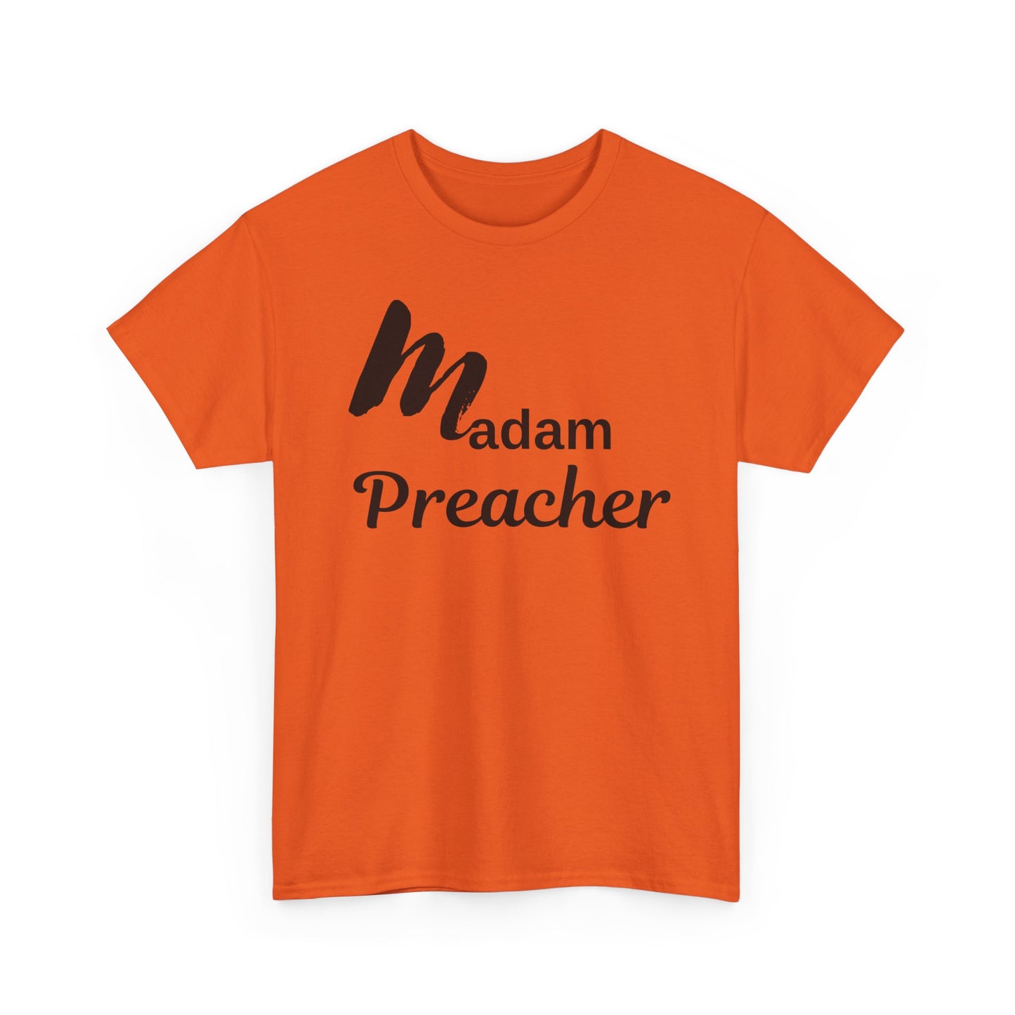 Madam Preacher Tee - with Black Letters
