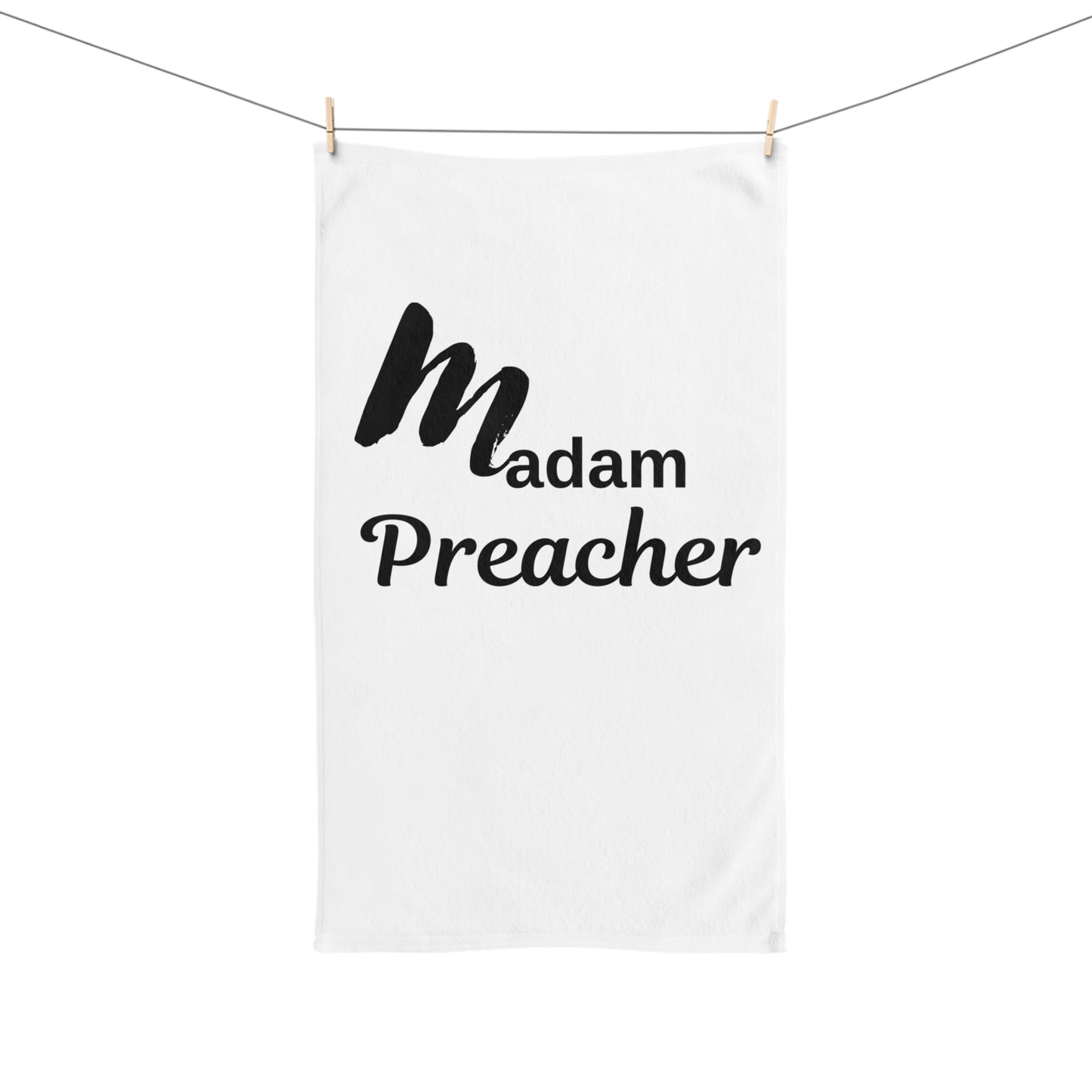 Madam Preacher Hand Towel Gift for Preacher