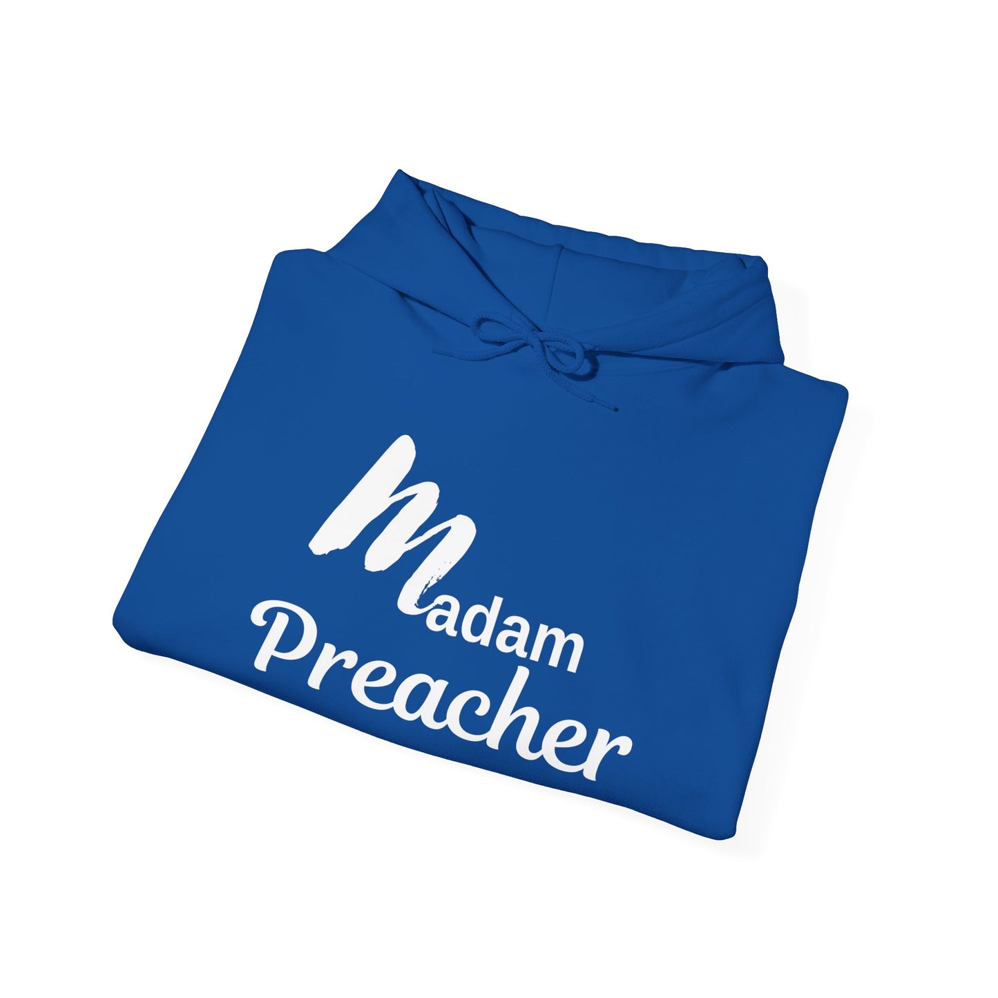 Madam Preacher Hoodie with white Letters Sweatshirt